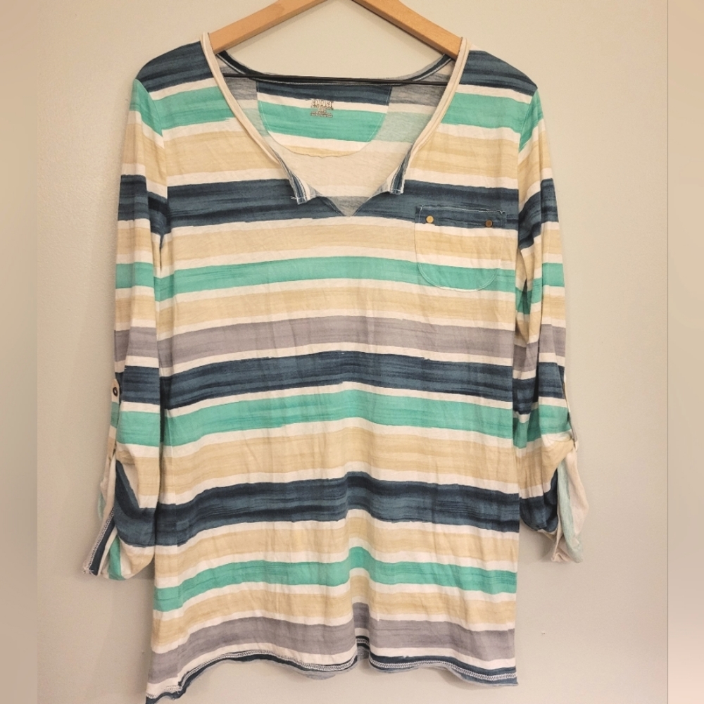 EUC a.n.a. 3/4 Sleeve Shirt Sz XL